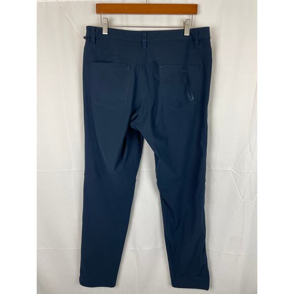Lululemon ABC Pant Classic Warpstreme Navy Blue 33" Inseam Size 32 *SEE DETAILS* - Picture 4 of 7